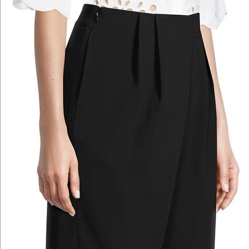 JASON WU Asymmetrical Draped Shorts Asymmetrical … - image 8